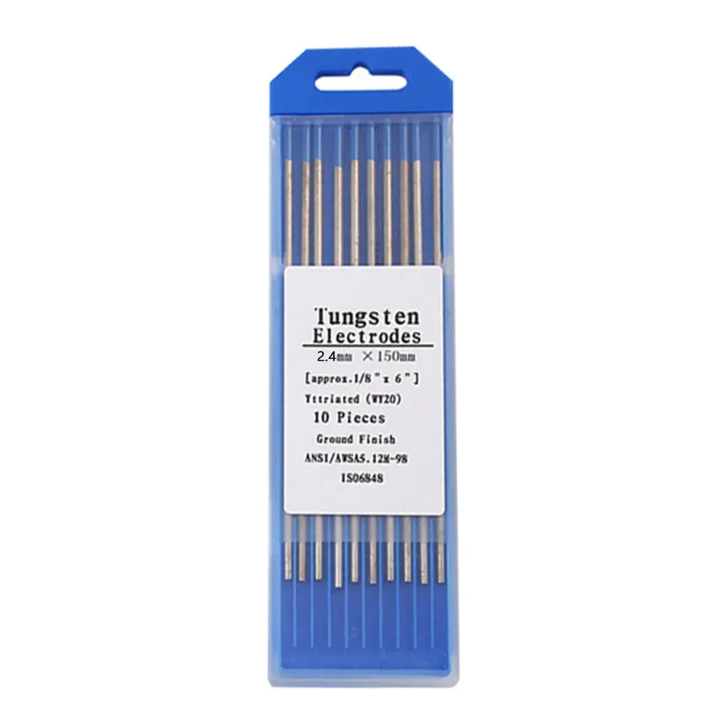 

10pcs/Box WL20 Blue Color Thorium Tungsten Electrode Head Tungsten Needle/rod For Welding Machine