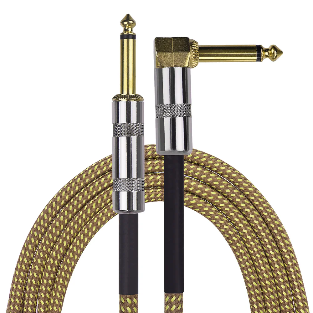 6 метров/20 футов музыкальный инструмент гитарный кабель аксессуары для