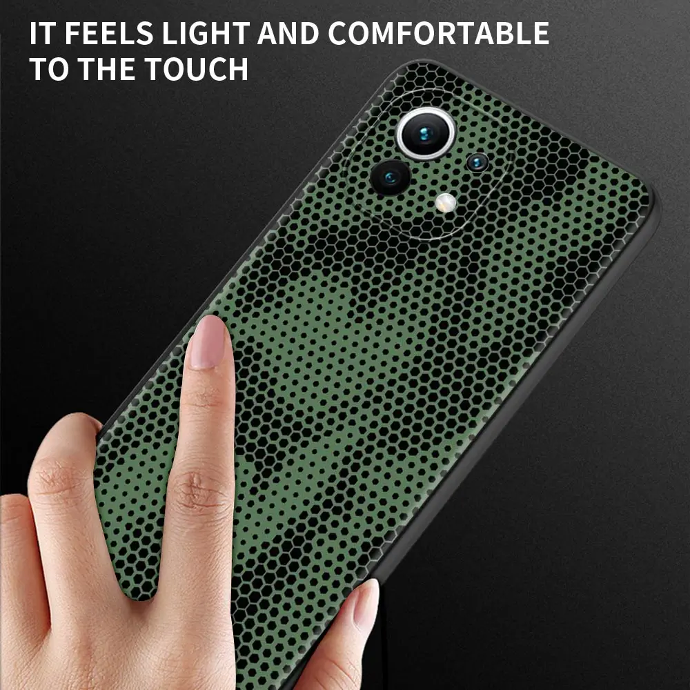 Case For Poco X3 NFC M3 Pro M3 F3 F1 Capa for Mi Note 10 Pro Caso For Xiaomi CC9 Pro A3 A2 Camouflage Pattern Camo Military Army