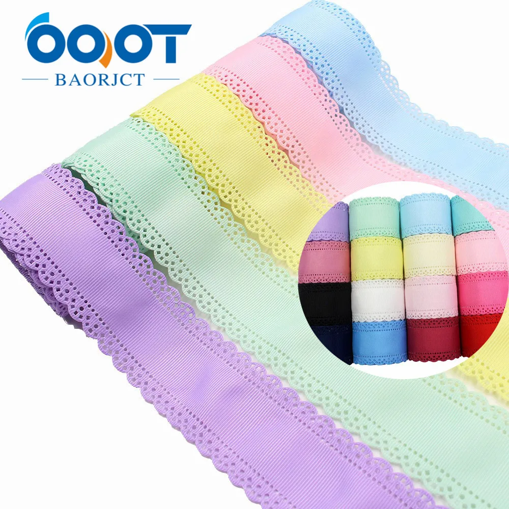 OOOT BAORJCT I-19407-882, 10 ярдов, горячая Распродажа 38 мм полые цветы сплошная корсажная лента ленты, DIY ручной работы материал, аксессуары для одежды