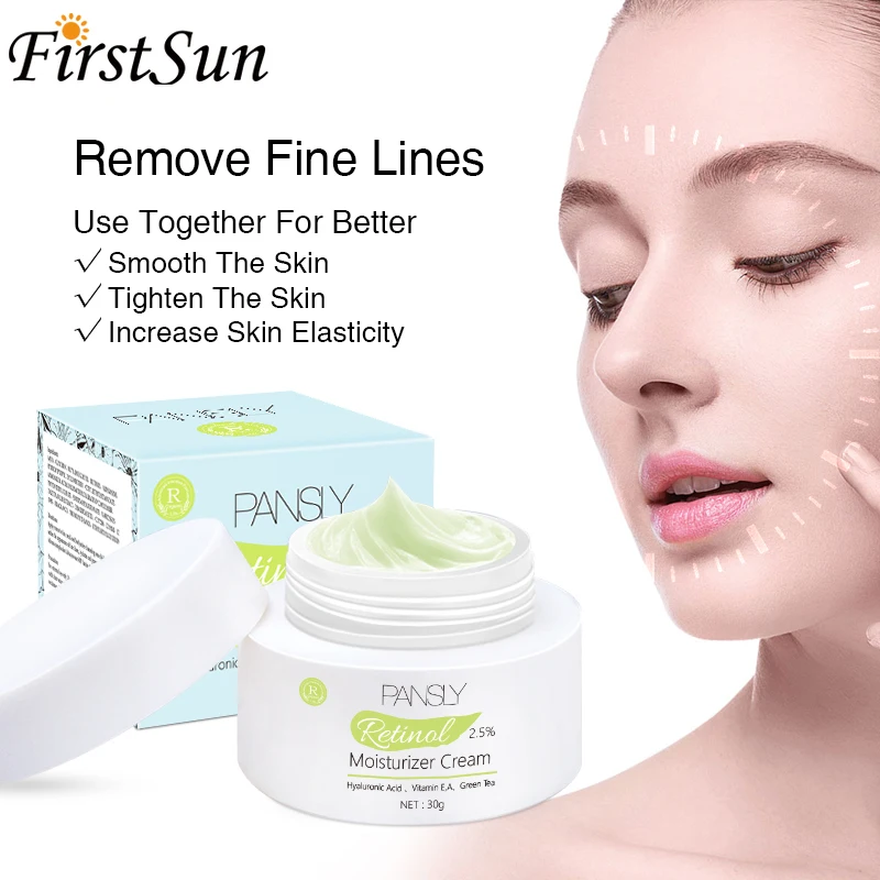 Ретинол 2.5% увлажнитель для лица крем против старения удаление морщин Витамин Е