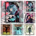 Хуютсу касин махито годжо Сатору итадор Yuji HD настенный постер свиток