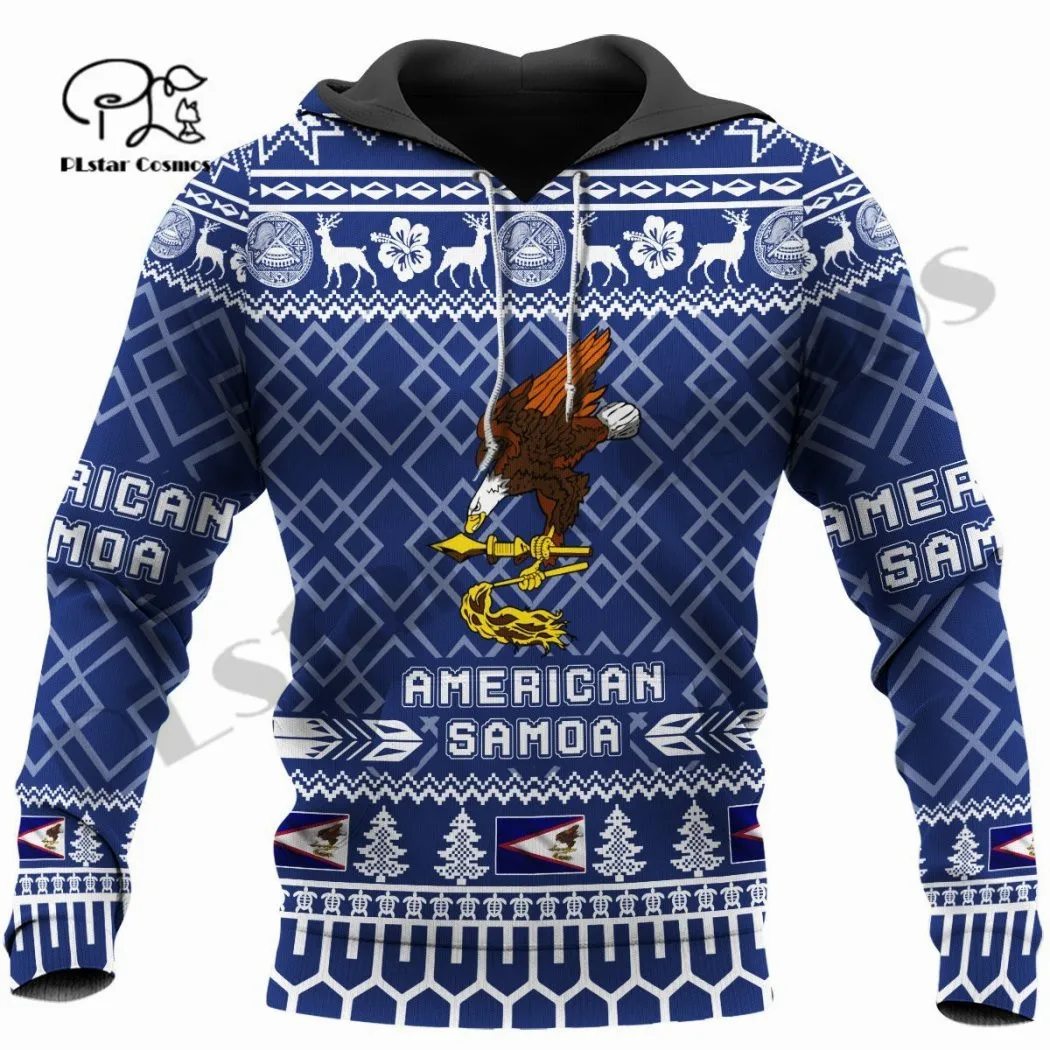 

PLstar Cosmos 3DPrint Newest Christmas Samoa Tattoo Unique Amazing Harajuku Pullover Streetwear Unisex Hoodies/Sweatshirt/Zip -5