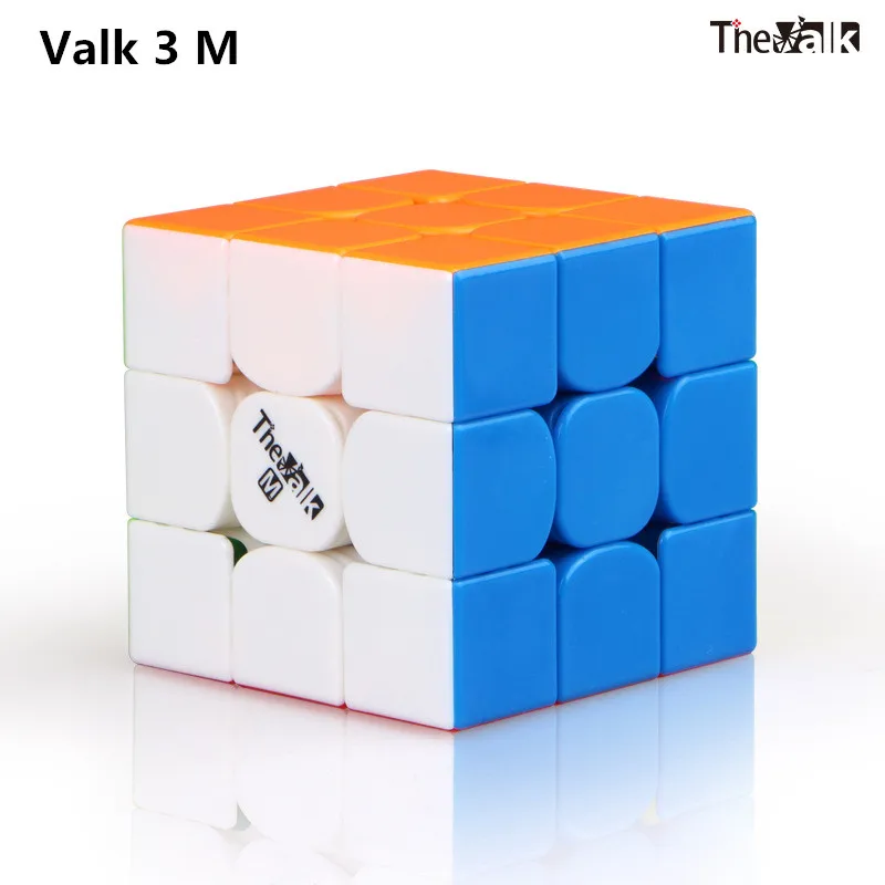 Кубик Рубика Qiyi The valk3 M 3x3x3 магнитный Магический кубик скоростной Valk 3 3x3 magico |
