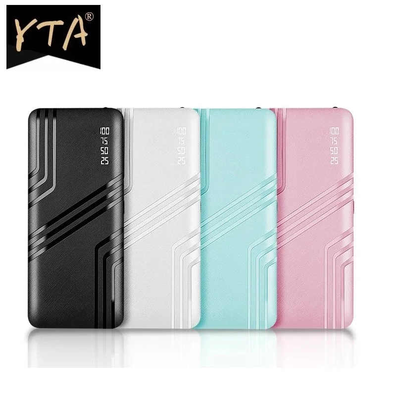 

30000mah Power Bank for Iphone Xiaomi Samsung External Battery Bank Dual USB Portable Charging Poverbank Portable Charger