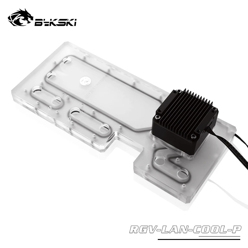 Чехол для водной платы Bykski чехол с водяным охлаждением 12 В RGB / 5 освещение шасси Lian