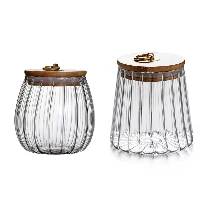 

Sealed Transparent Glass Seasoning Pot Spice Jar with Lid Salt Pepper Storage Box Sugar Container Kitchen Tool Accessories