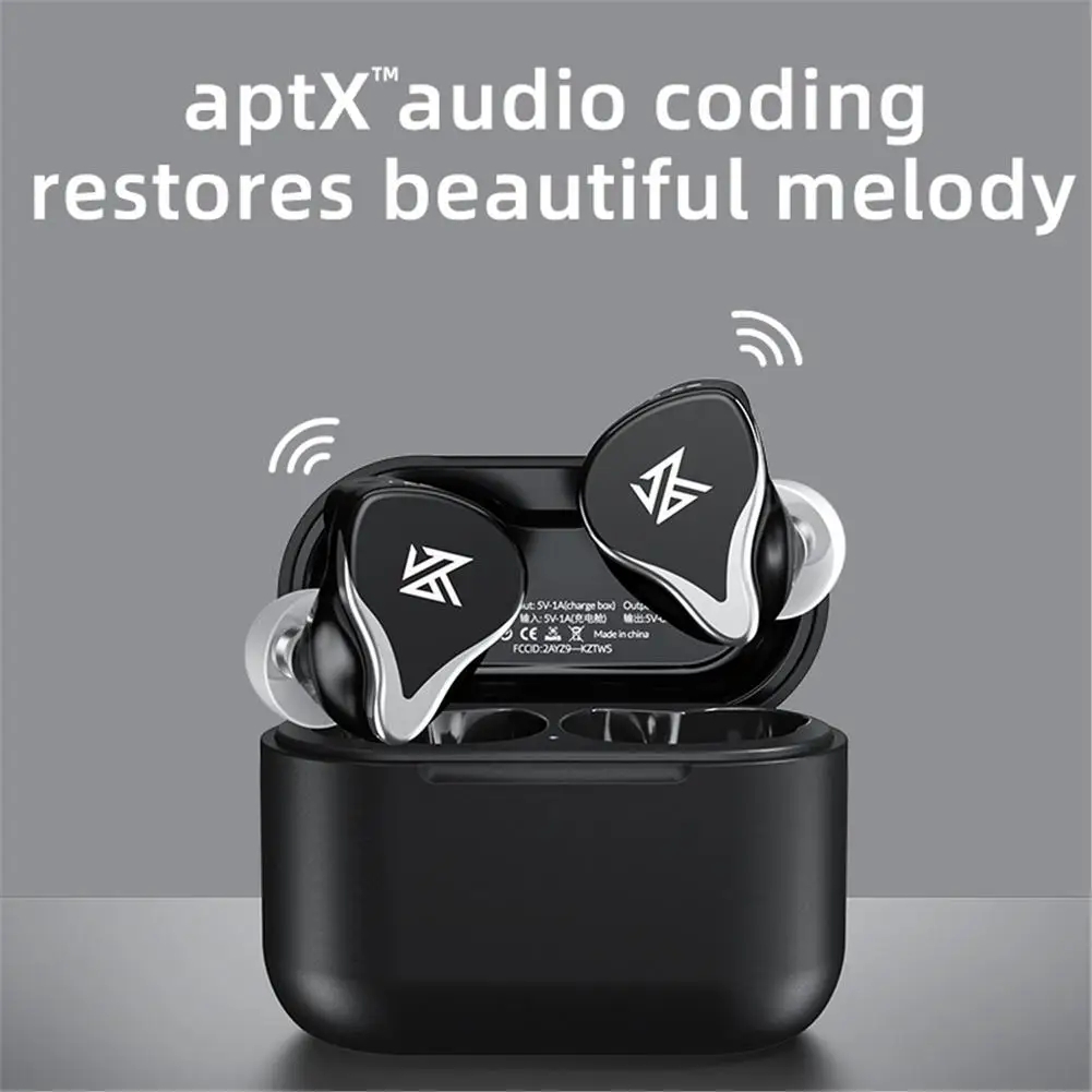 

Tws Gaming Earbuds In-Ear Headphone BT V5.2 30019 Balanced Armature Earphones 10mm Dynamic Driver True Wireless Gaming Earphone