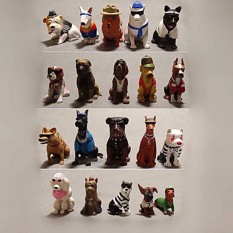 ПВХ фигурка модель игрушечные собаки 20 шт./компл.|toy model|pvc figuremodel toy |