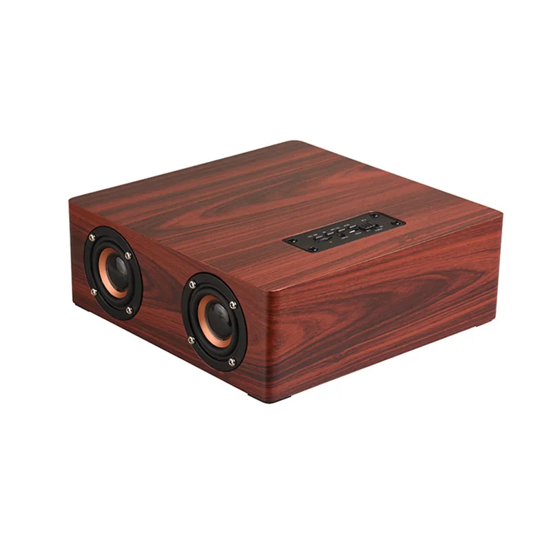 Домашний офис Настольный Деревянный беспроводной Hi-Fi стерео сабвуфер Bluetooth громкий динамик fm-радио музыкальный аудио плеер динамик - Цвет: Style 1