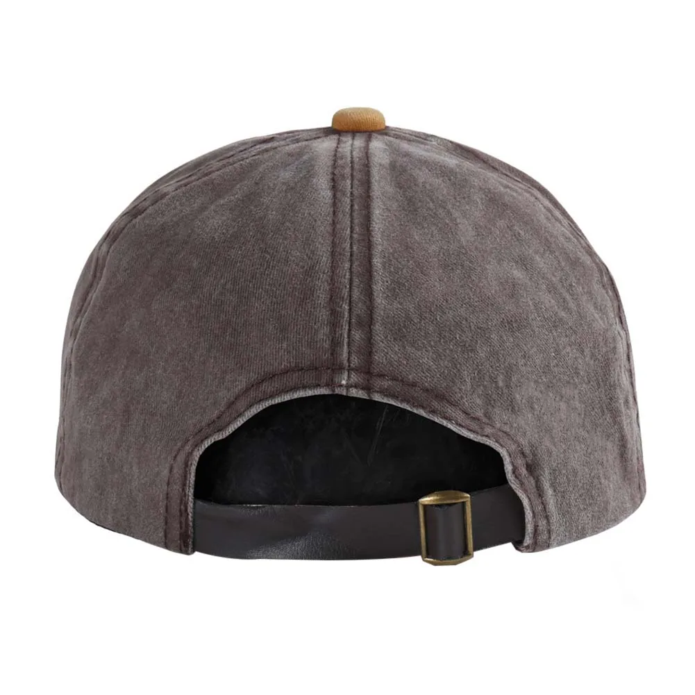 Спортивная хлопковая кепка с регулировкой джинсовый солнцезащитный козырек