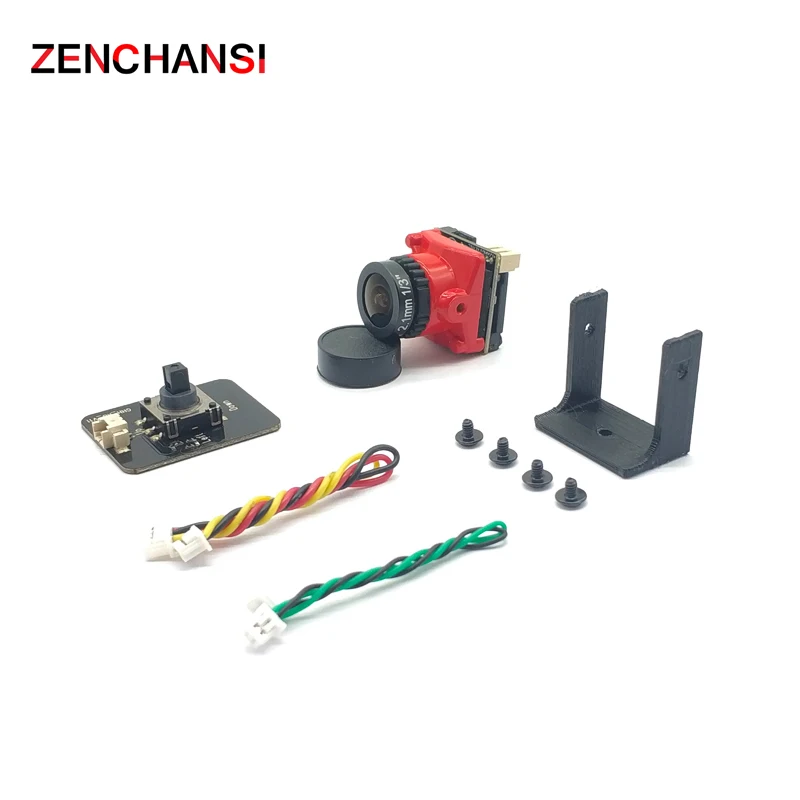 5 8g 1/3 &quotCMOS 1200TVL Камера 2 1 мм объектив PAL/NTSC FPV видеокамера mini супер светильник 19*19