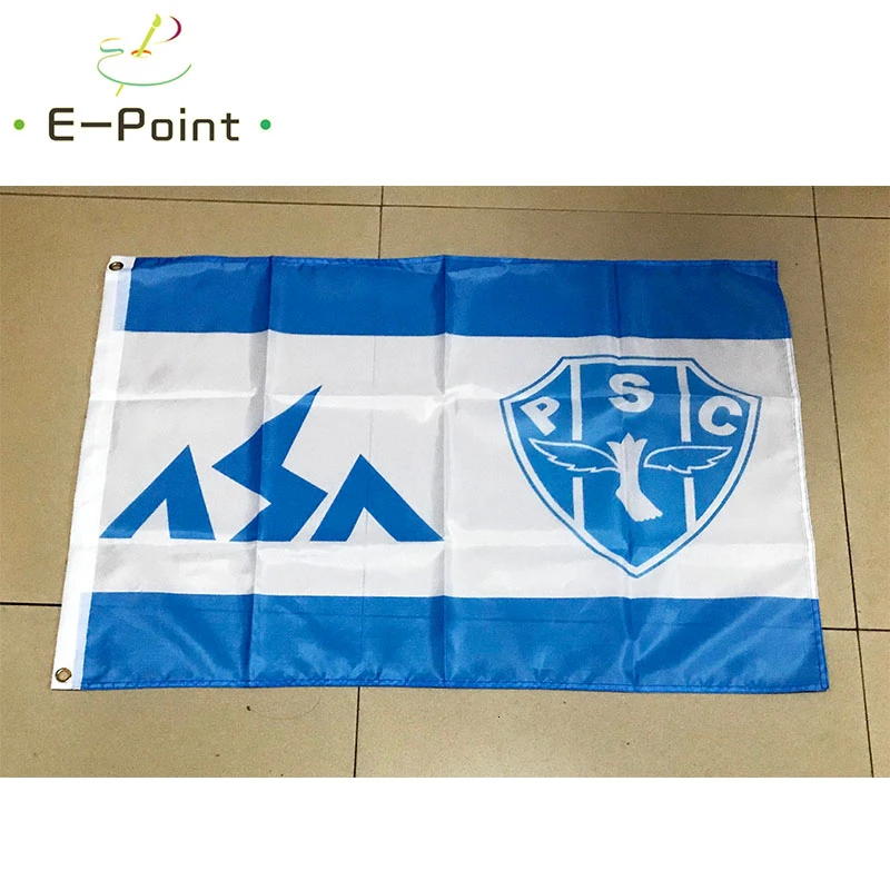 Флаг спортивного клуба Paysandu из Бразилии размер 2 фута * 3 (60*90 см) 5 футов (90*150