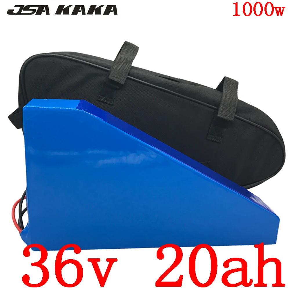 

36V electric bicycle battery 36V 20AH Lithium battery 36V 500W 1000W ebike battery with 30A BMS and charger free customs tax