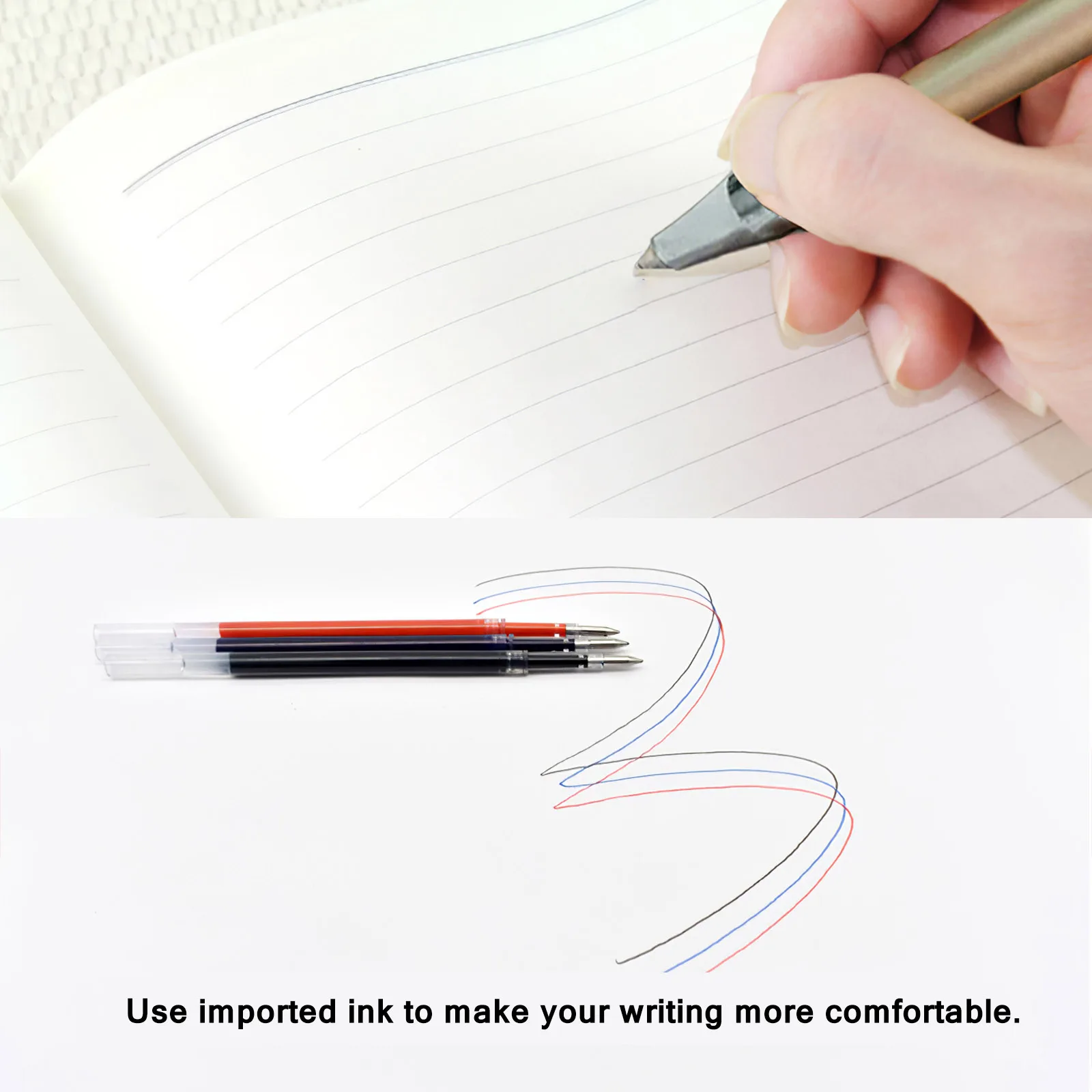 Новинка держатель-подставка с черными чернилами клиновидная Клубная ручка для