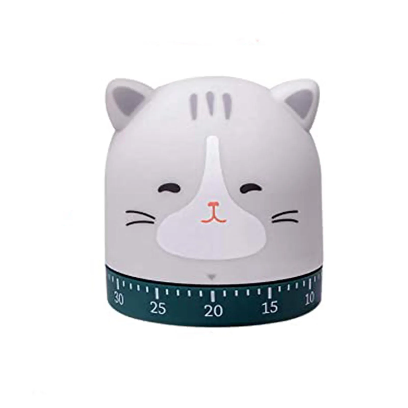 Кухонный механический Заводной таймер на 60 минут вращающийся 360 градусов милый