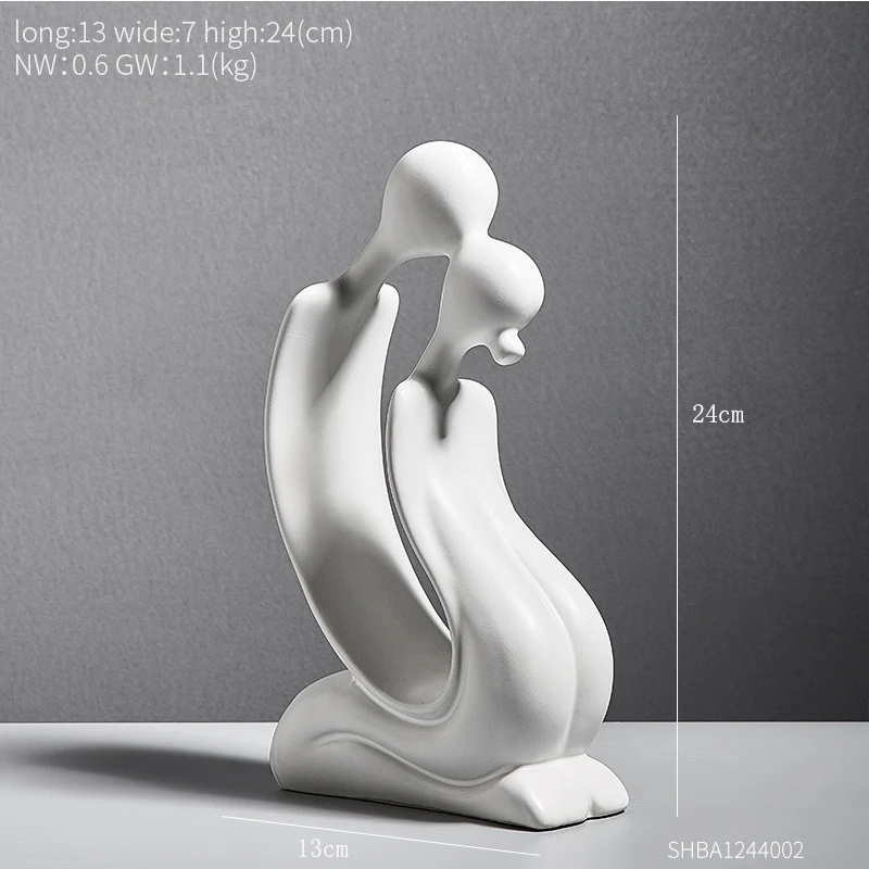 Абстрактные поделки фигурки для лица статуи скульптуры дома гостиной стола