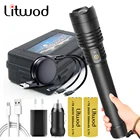 XHP90.2 тактический светодиодный фонарик USB Перезаряжаемый масштабируемый фонарик Powerbank функция 18650 или 26650 батарея фонарь из алюминиевого сплава