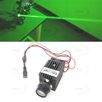 532nm 50mw fat beam green laser diode module stage lighting 3vdc fan mount