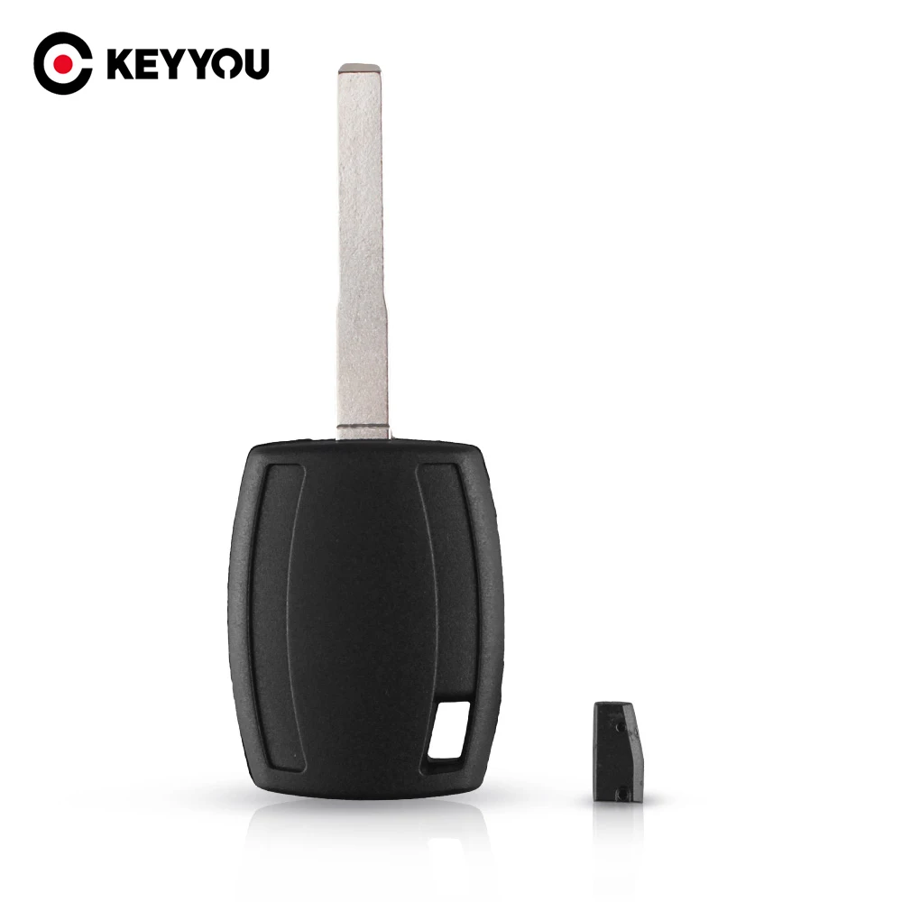 Брелок KEYYOU для транспондера чехол ford Car key пустой install chip с чипом 4D63 80 бит|Ключ от