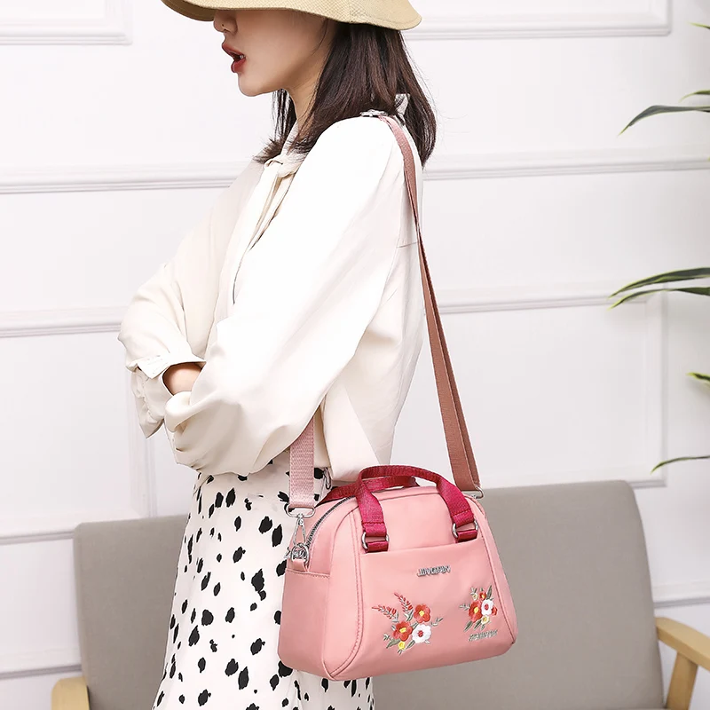 Новинка 2020 нейлоновая сумка через плечо для женщин Высококачественная брендовая