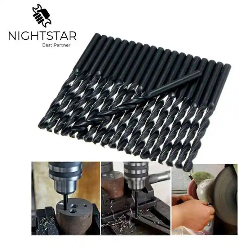 100 шт. сверла из быстрорежущей стали для металла 1 мм 2 3 4 5 мм|Сверла| |