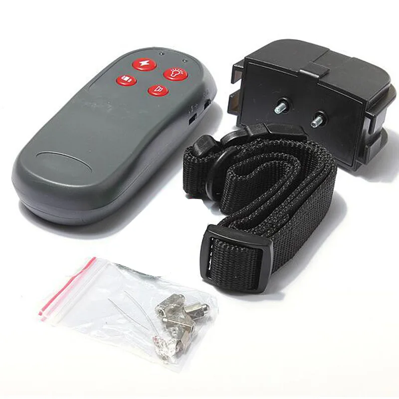 

4 in 1 Electronic Dog Training Collar Pet Control Stop Bark Anti Bark Shock Remote Vibration Electric Puppy Trainer E-collar