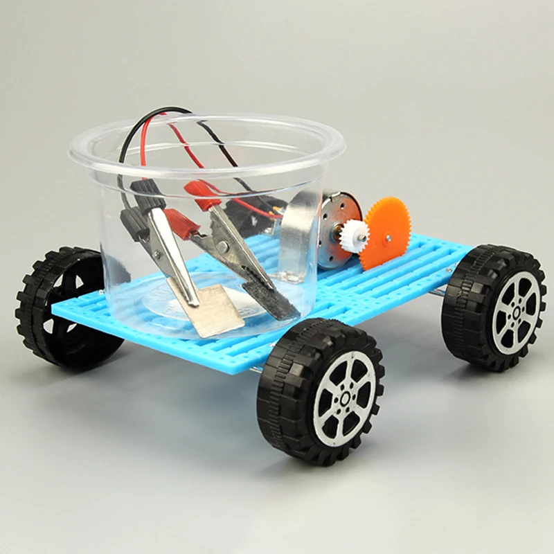 1 шт. Волшебная Студенческая научная экспериментная игрушка автомобиль с соленой