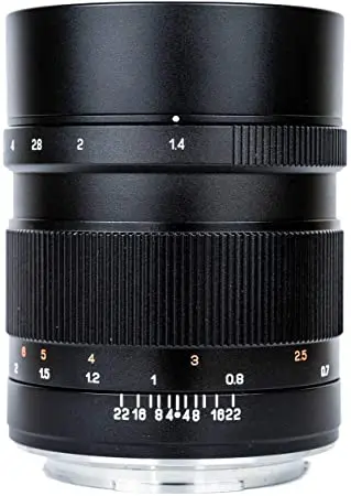 Zhongyi Mitakon Speedmaster 65mm F1.4 Lens Manual Focus Prime lens for FUJI Fujifilm G Mount Medium Format Cameras GFX50S GFX100 |