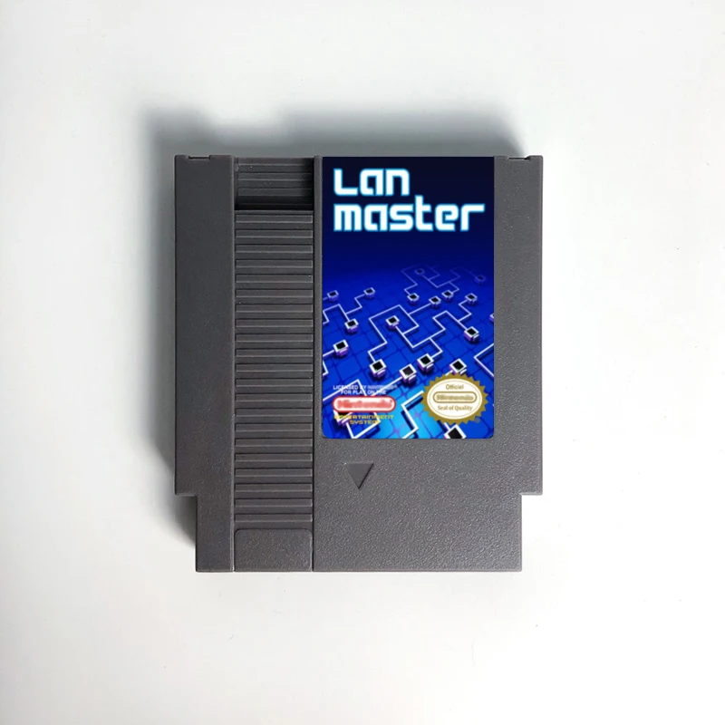 

Lan Master - Game Cartridge For NES Console 72 Pins 8bit