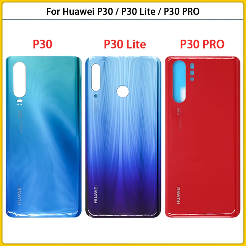 Новый чехол для задней крышки P30 Huawei Lite Pro Крышка батарейного отсека задняя крышка