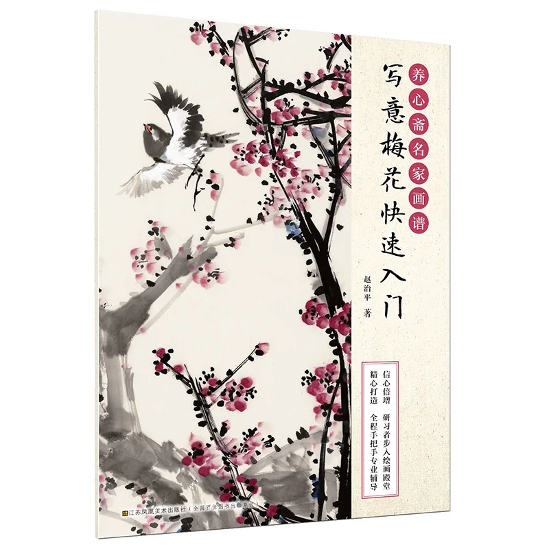 

Chinese traditional painting art book Yangxinzhai Famous Painters-Freehand Plum Blossom Quick Start