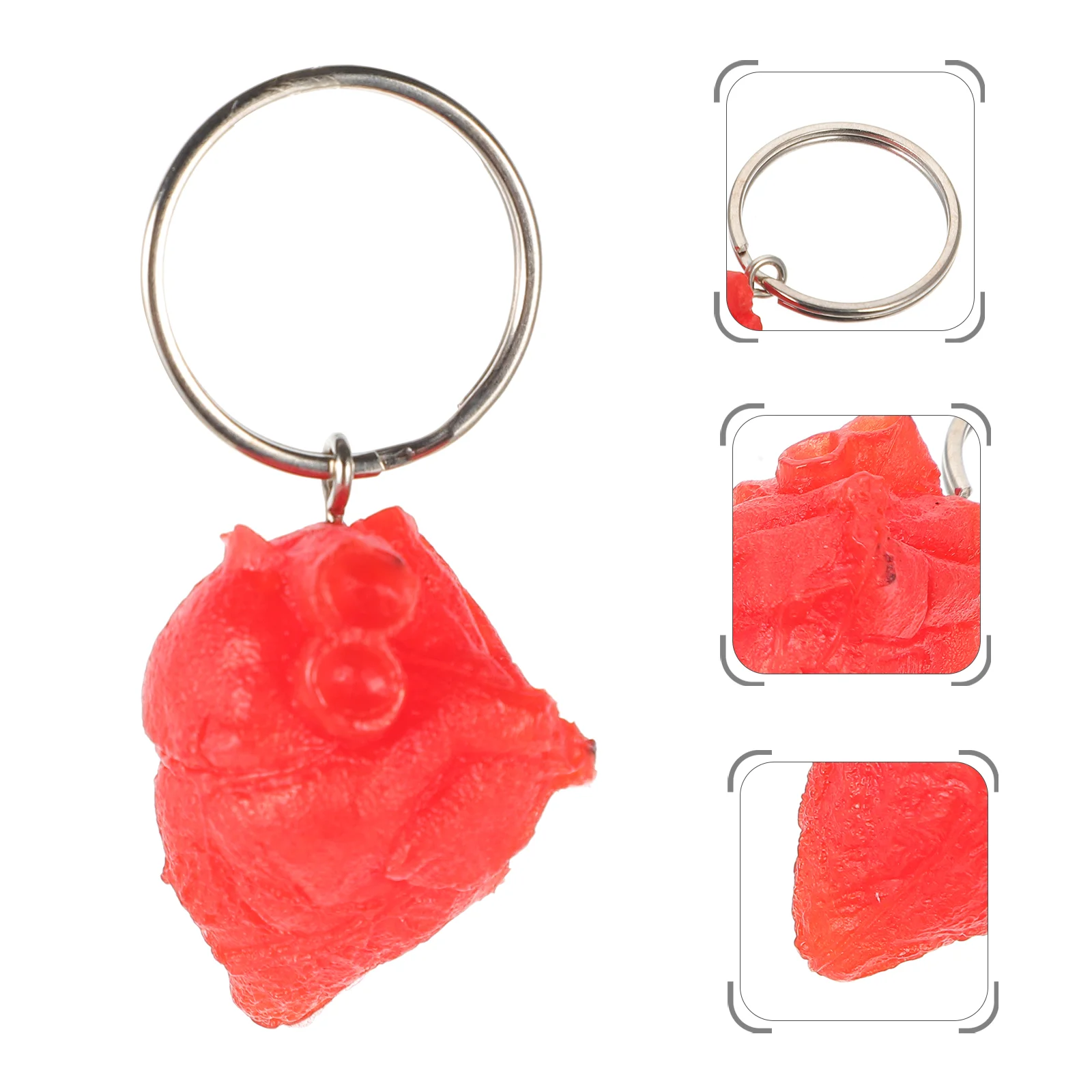 

Брелок для ключей с имитацией сердца, шикарный брелок для ключей, креативный подарок