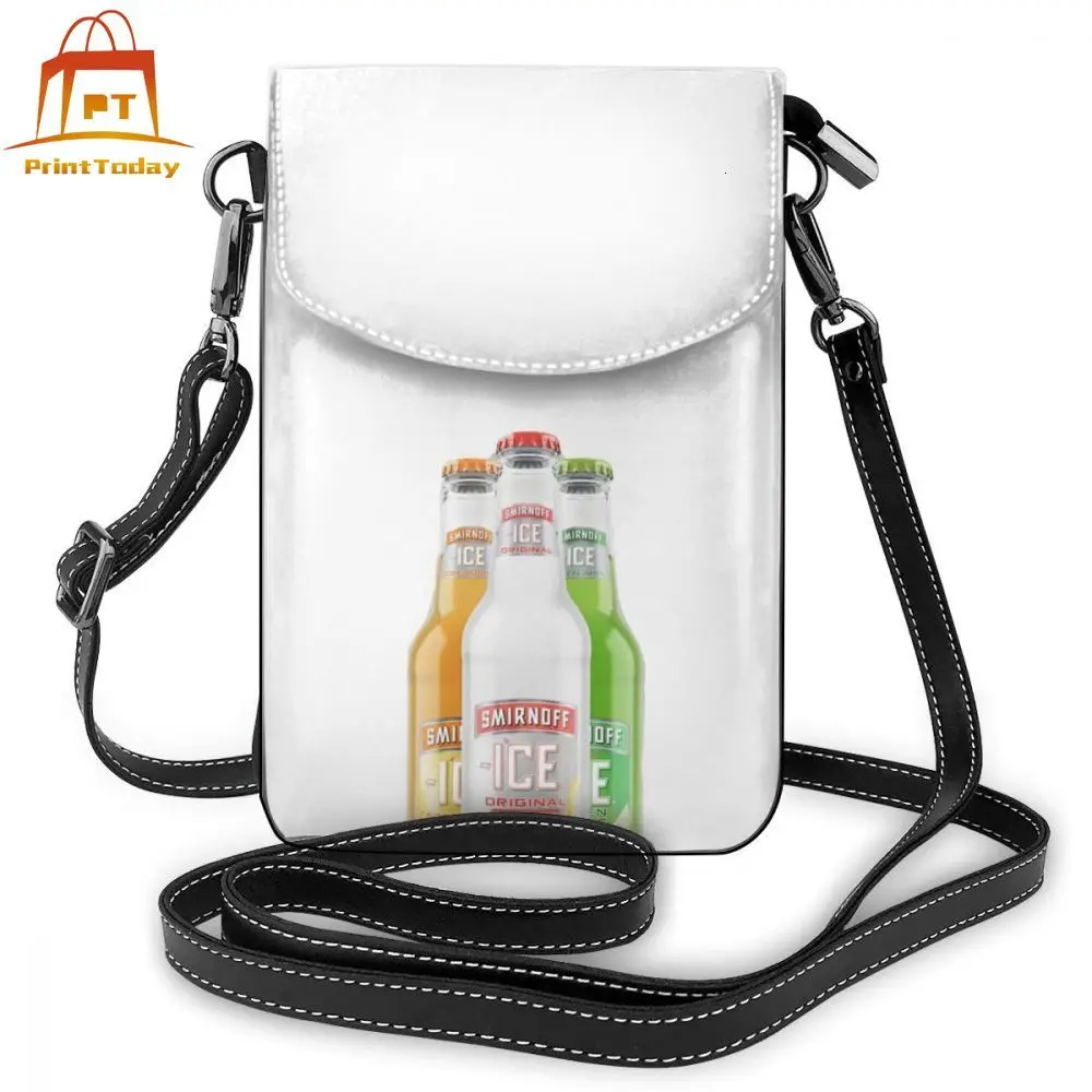 

Smirnoff Shoulder Bag Smirnoff Leather Bag Small Print Women Bags Travel Multifunction Trend Pattern Purse