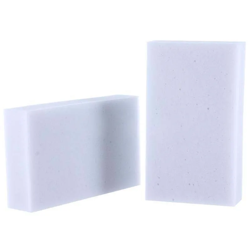 

100pcs Eraser Melamine Foam Cleaner ic Sponge Multi-Functional Soft White