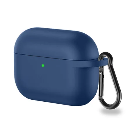Blue 2 шт./лот, силиконовый чехол для Apple Airpods Pro 3, чехол, Противоударные Защитные Сумки, чехол для Air pods airpods3, наушники - Цвет: Blue