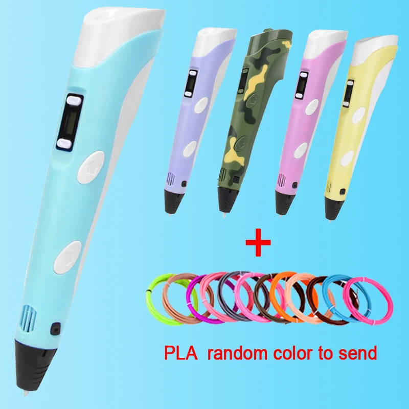 3d-ручка DIY 3D-принтер ручки для рисования 3D-печать лучше всего детей с пла-нитью