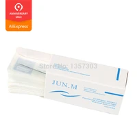 1r needles tips each 100pcs promotional professional permanent makeup machine needles with tips caps