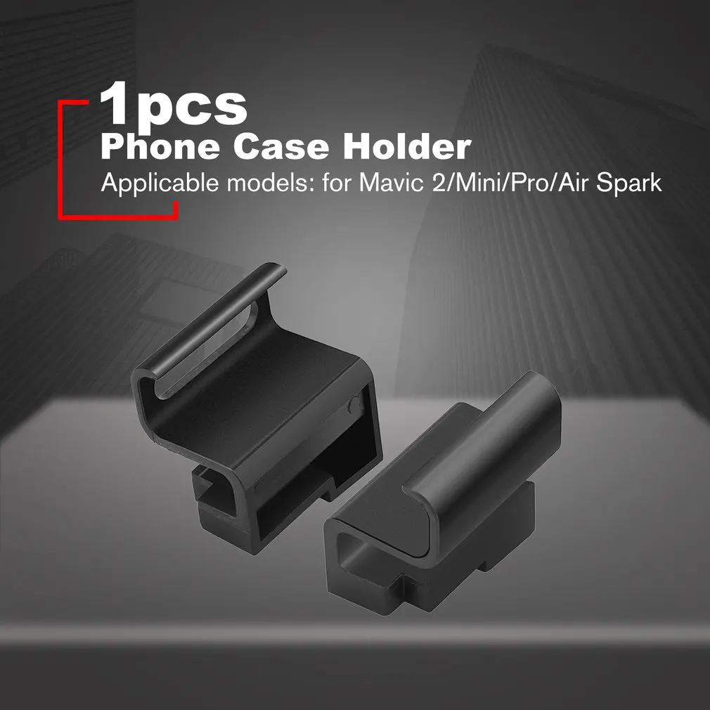 

Spark Remote Accessory Remote Control Mount Extended Clip Install Bracket Black for DJI Mavic 2 Mavic Mini/pro/air