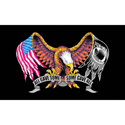 

90*150 см США pow mia Eagle флаг для дома флаг баннер