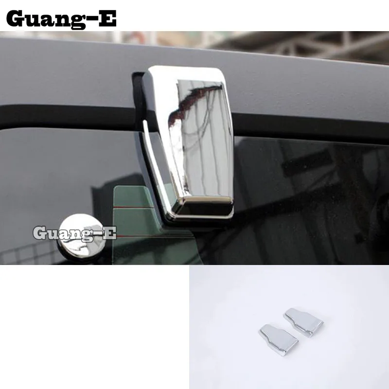 Автомобильный корпус хромированный ABS задний спойлер боковая формовка оконный