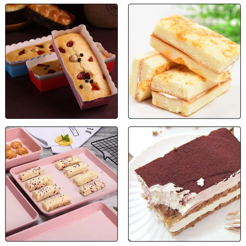 

10pcs Oval Shape Cake Mold Cake Circle Ring Mold Mousse Circle Tart Ring Baking Decorating Tools Kitchen Accessories