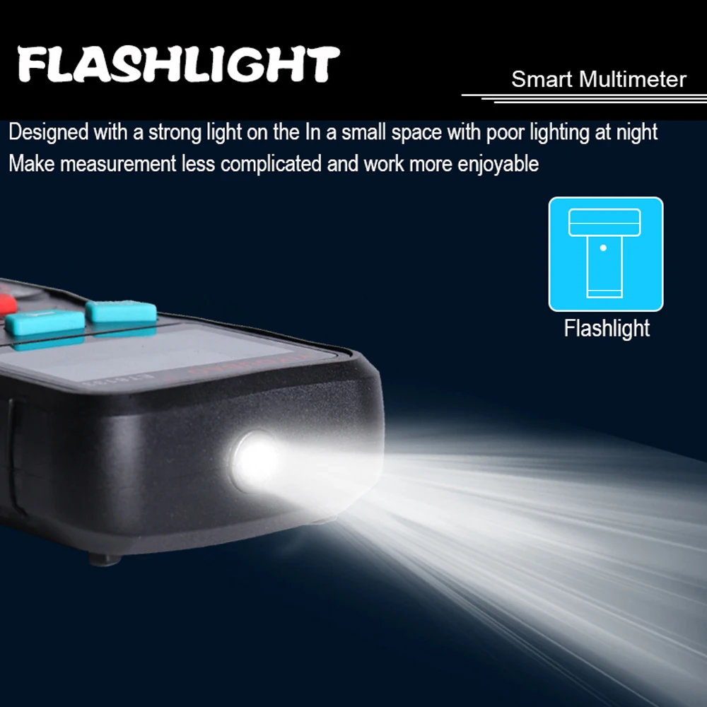 Цифровой мультиметр полностью Интеллектуальный автоматический фотоамперметр