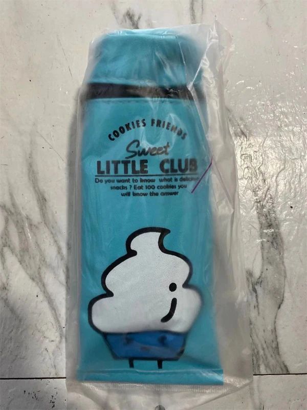 Blue Милые закуски мобилизация зубная паста форма школьные пеналы сумка Etui Kawaii Новинка ПВХ пенал Papelaria поставки Escolar - Цвет: Blue