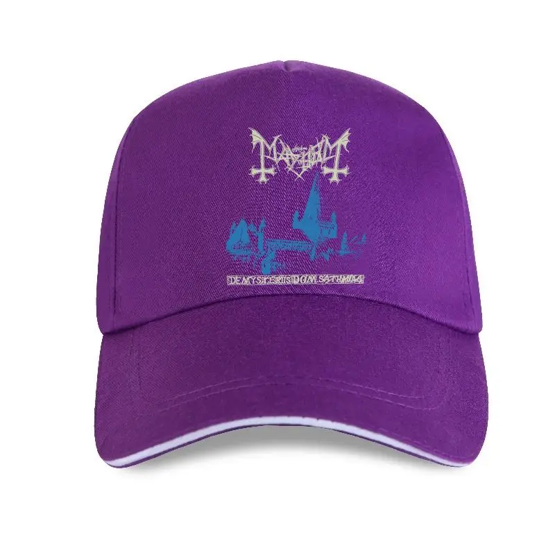 

Новинка, черная металлическая бейсболка Mayhem De загадочный S M L XL XXL, официальный браслет
