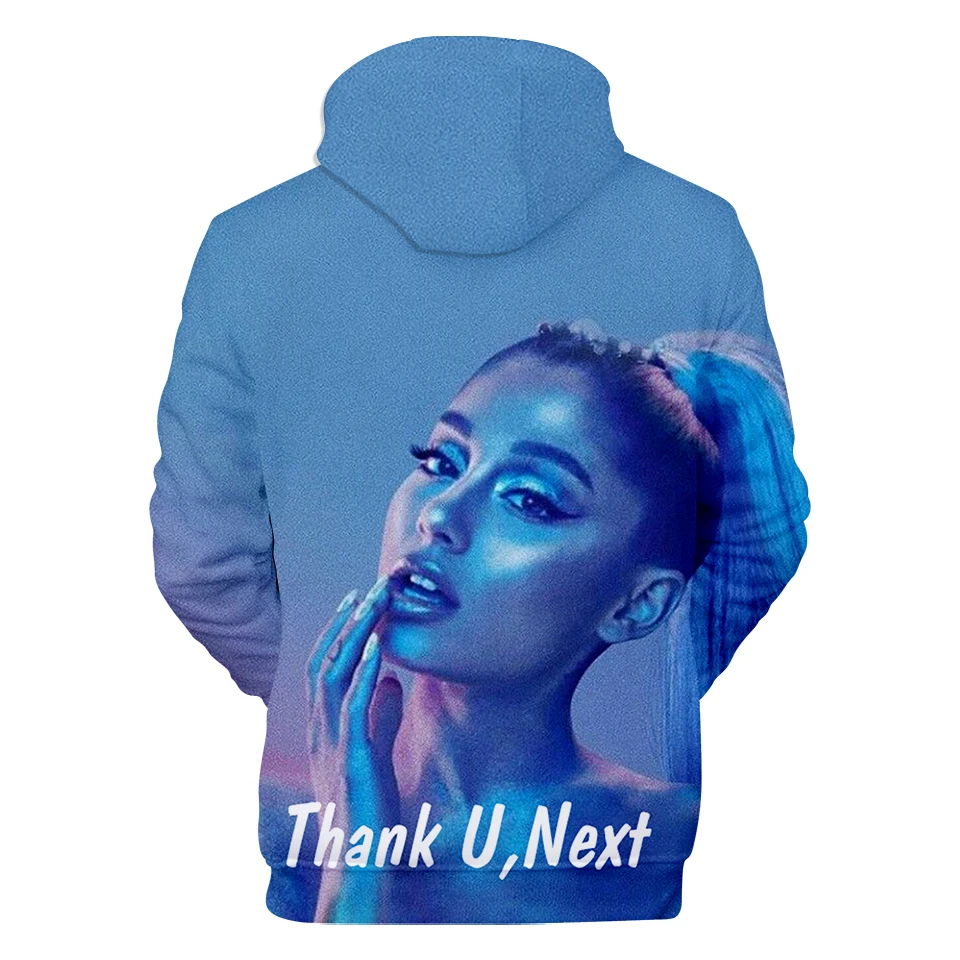 New Fashion Beautiful Ariana Grande 3D Hoodies Women/Men Ariana Grande Spring Autumn Casual 3D Harajuku Girl's Hoodies Tops