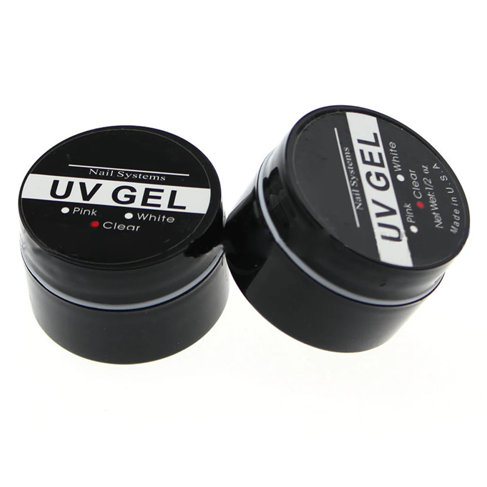 

1 бутылка прозрачного УФ-геля для ногтей инструмент для маникюра УФ-наращивание гель для ногтей Новейший Высококачественный простой в испо...