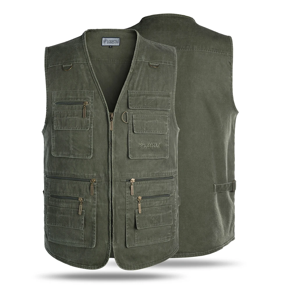 Уличная рыболовная жилетка без рукавов на молнии рыбацкая куртка с несколькими