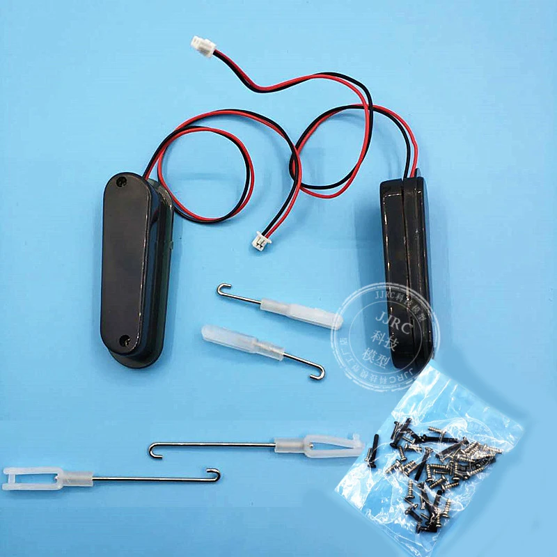 JJRC M02 RC Запчасти для самолетов передний двигатель толкатель Aileron винты индикатор