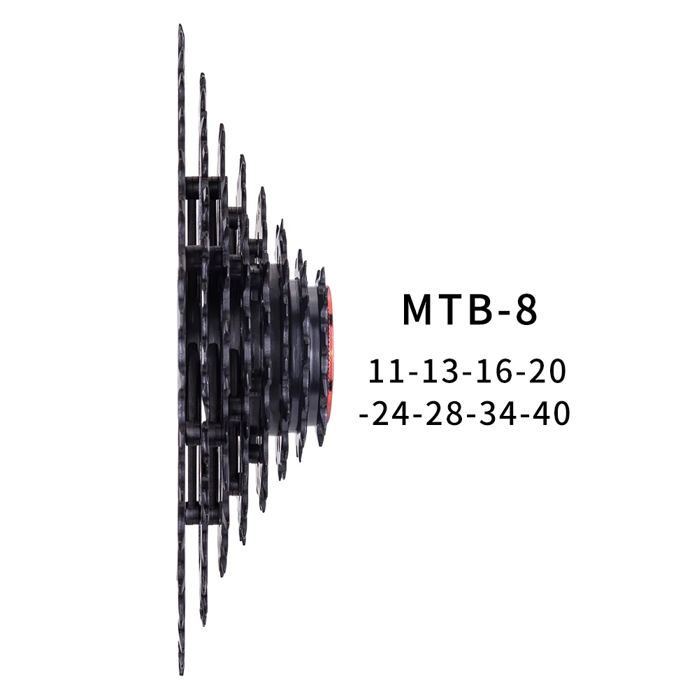 Кассета ZTTO для горного велосипеда 8 S 11-40T M360 M410 M310 черное свободное колесо